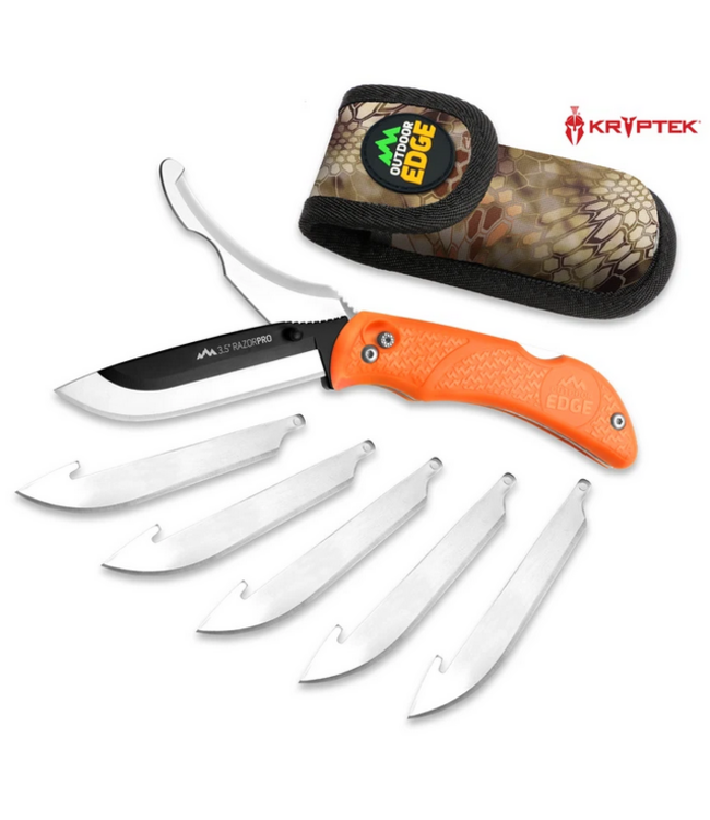 Outdoor Edge Outdoor Edge Razor-Pro (Orange, 6-Blades)