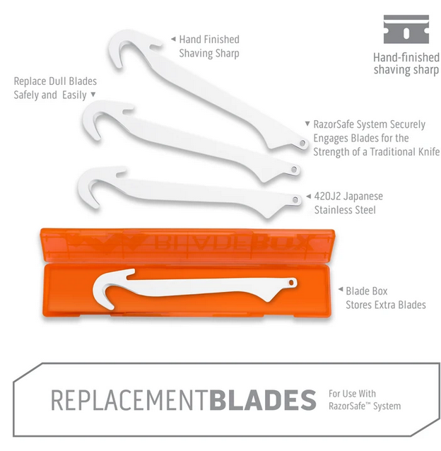Outdoor Edge Razor Safe Replacement Gutting Blade - Great Lakes Outfitters