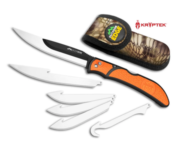 Outdoor Edge Razor - Bone Knife 6 Blade Combo Set Orange