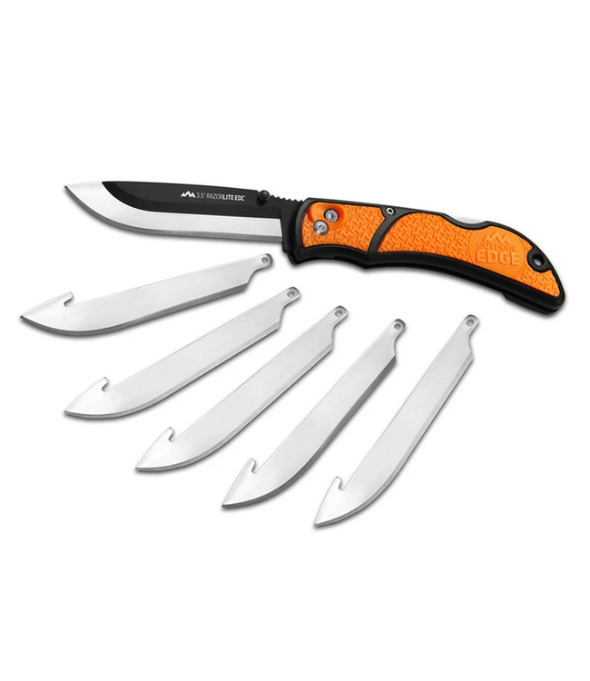 Outdoor Edge Outdoor Edge Razor-Lite EDC (Orange, 6-Blades)
