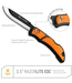 Outdoor Edge Outdoor Edge Razor-Lite EDC (Orange, 6-Blades)