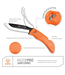 Outdoor Edge Outdoor Edge Razor-Pro/Saw Combo (Orange, 6-Blades)