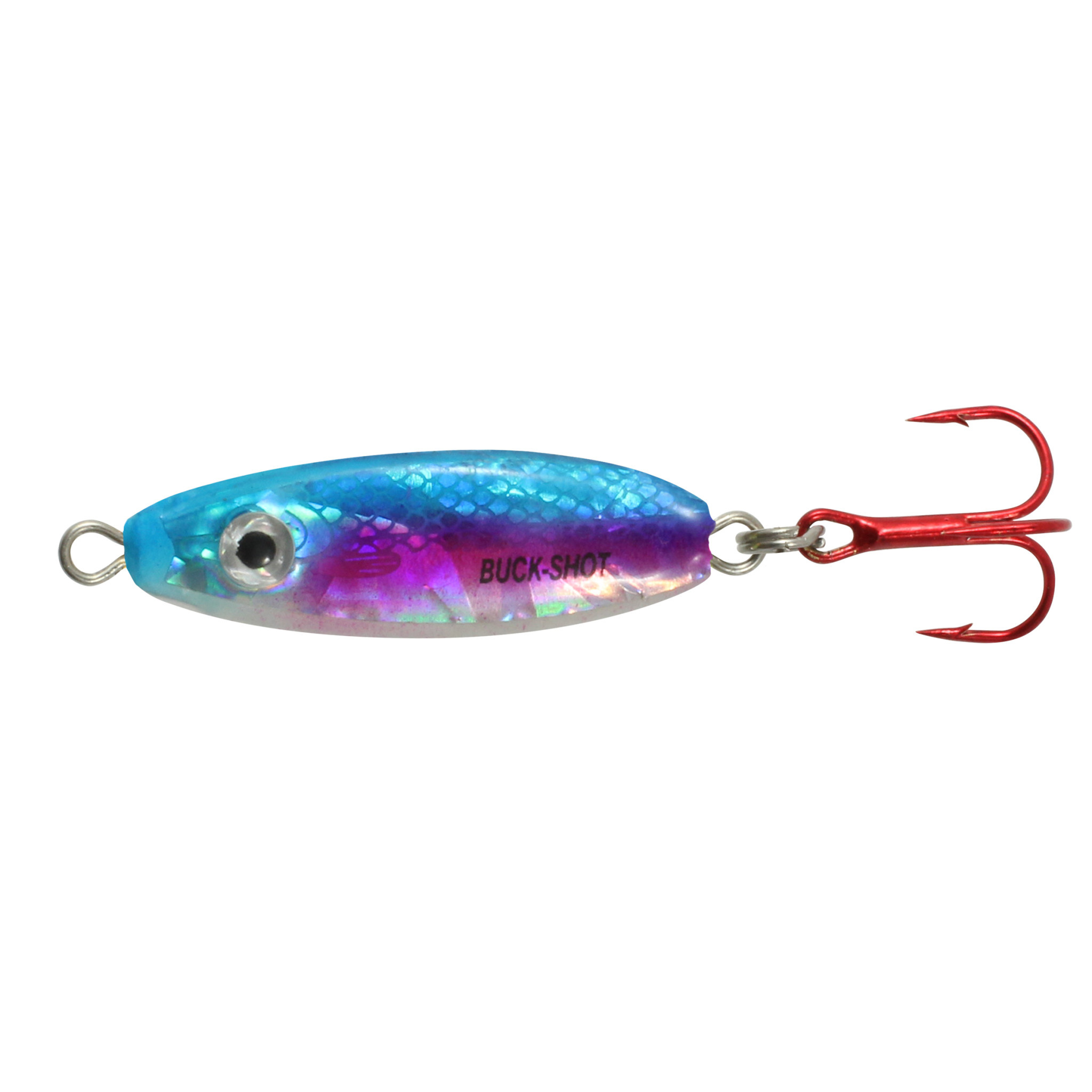 Northland Buck-Shot Coffin Spoon UV Glo Perch 1/4 oz.