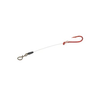 Mustad President French Snell Hook, 8-lb, #6