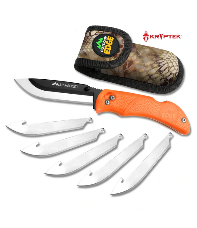 Outdoor Edge Outdoor Edge Razor-Lite (Orange, 6-Blades)