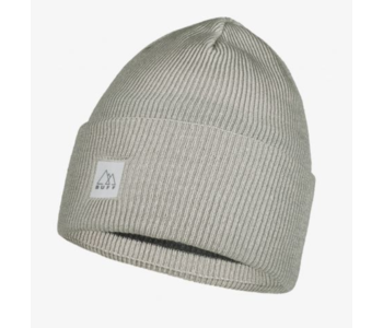 BUFF Crossknit Beanie Solid Light Grey