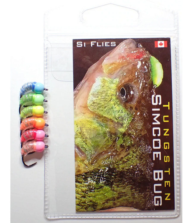 Simcoe Bug Si Flies Tungsten Simcoe Bug Multi-Pack