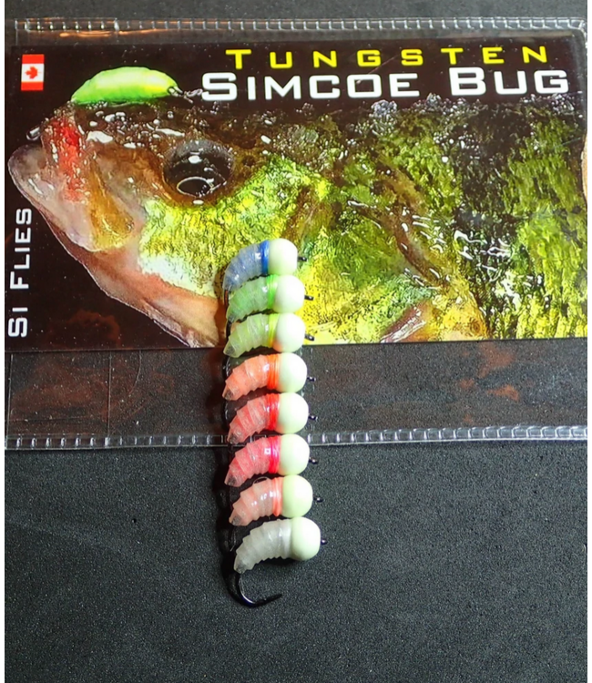 Simcoe Bug Si Flies Tungsten Simcoe Bug Multi-Pack