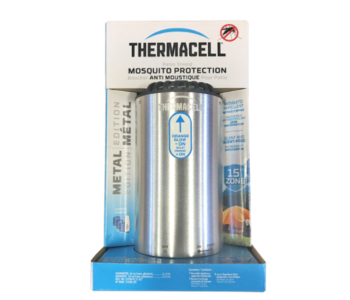 Thermacell Camping Metal Edition - Brushed Nickel