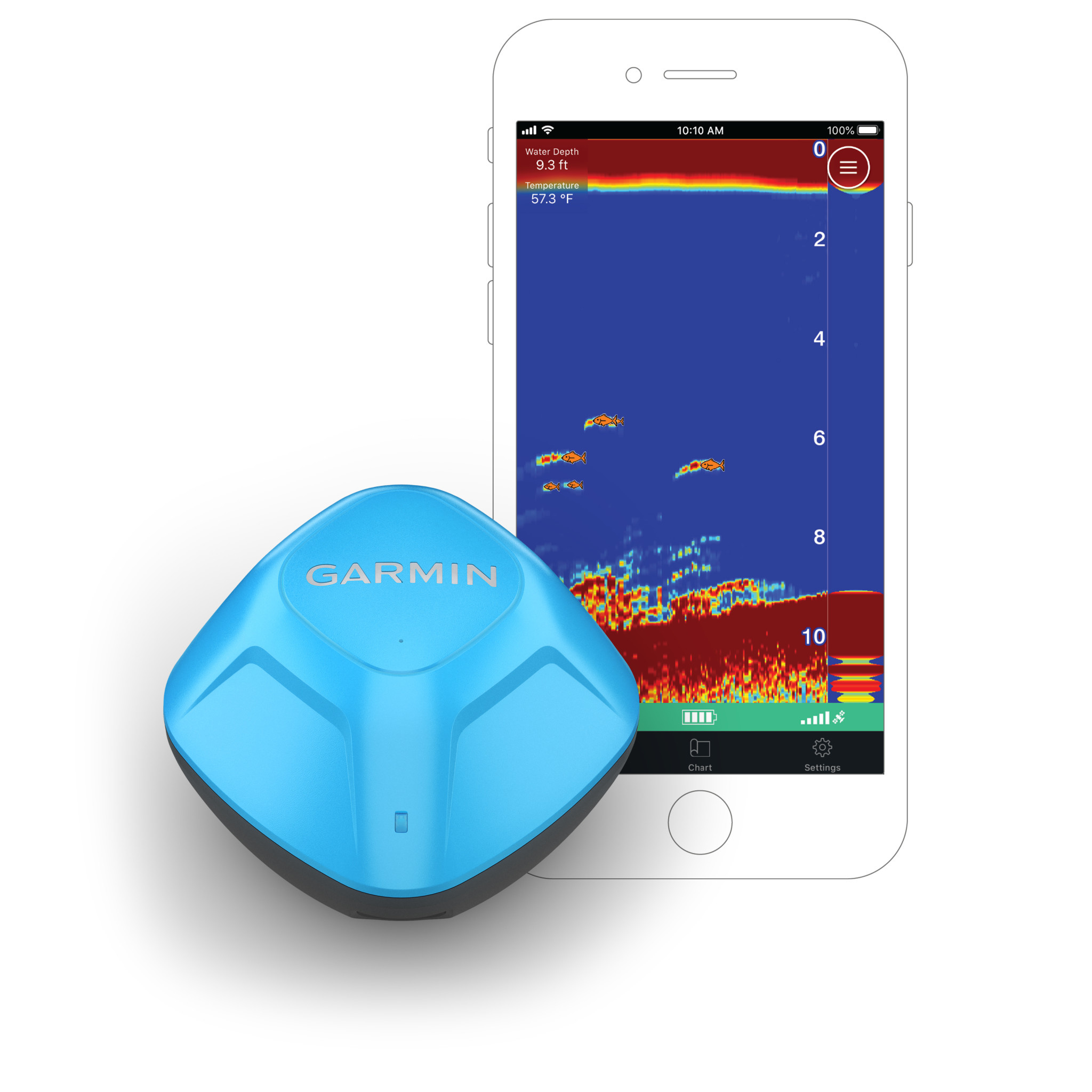 Garmin Striker Cast GPS, Castable Sonar Device, with GPS