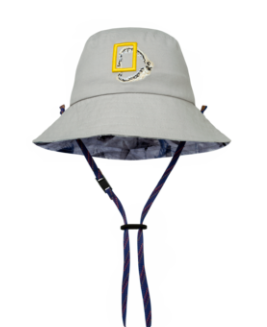 BUFF Kids Explore Booney Hat Sile Light Grey