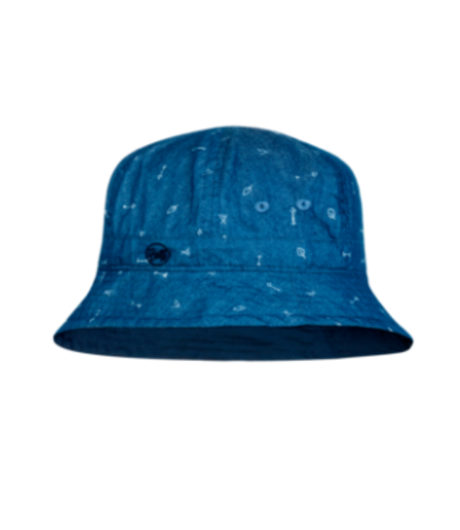 BUFF BUFF Kids Fun Bucket Hat Arrows Denim
