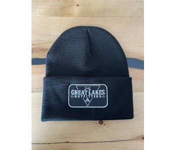Great Lakes Outfitters Patch Toque-Black O/S