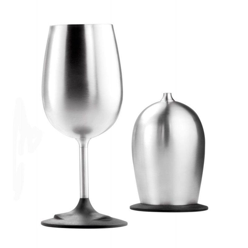 GSI Outdoors Stainless Steel Nesting Wine Goblet