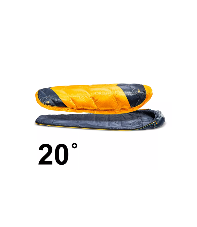 The North Face The North Face The One Bag  Down Sleeping Bag - Super Sonic Blue/Arrowwood Yellow