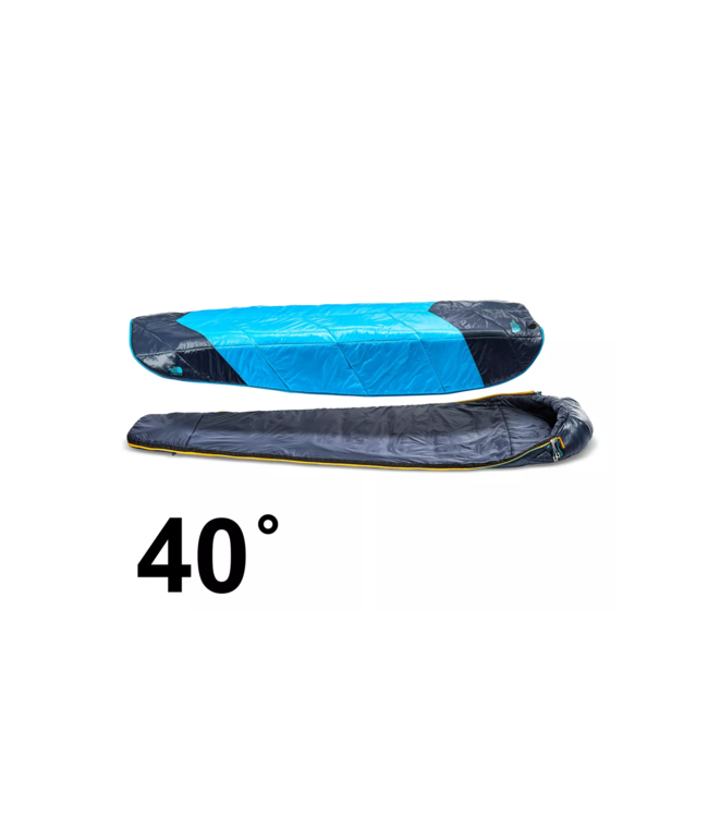 The North Face The North Face The One Bag  Down Sleeping Bag - Super Sonic Blue/Arrowwood Yellow