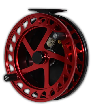 Raven Raven 5" XL Helix Centerpin Float Reel - Red/Black