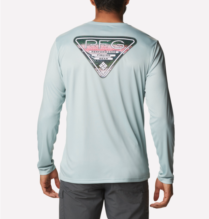 Columbia Men’s Terminal Tackle PFG Triangle Long Sleeve Shirt