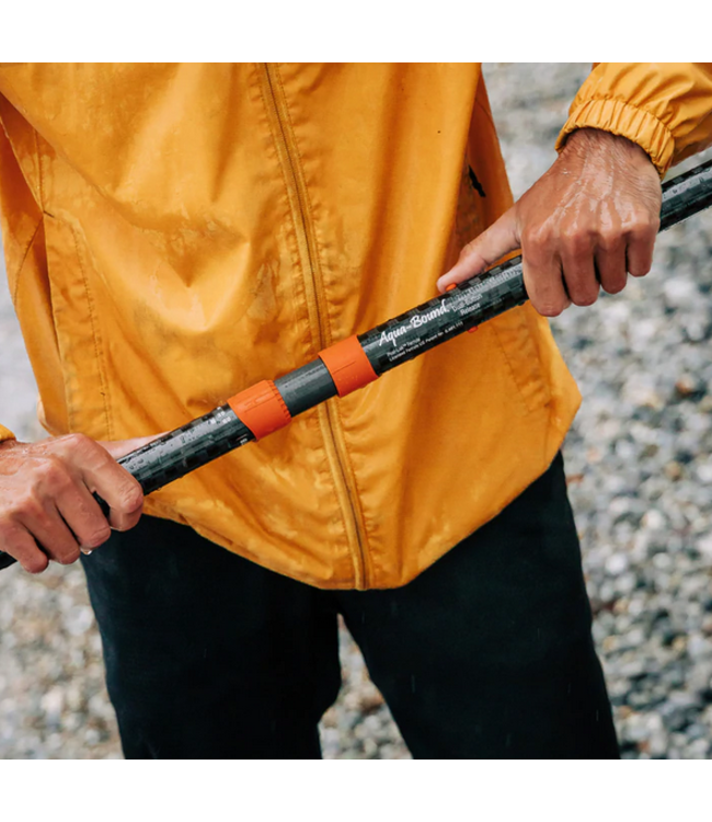 Aqua Bound Aqua Bound MantaRay Carbon Black Blade/Posi-Lok Carbon Shaft 2-Piece Kayak Paddle