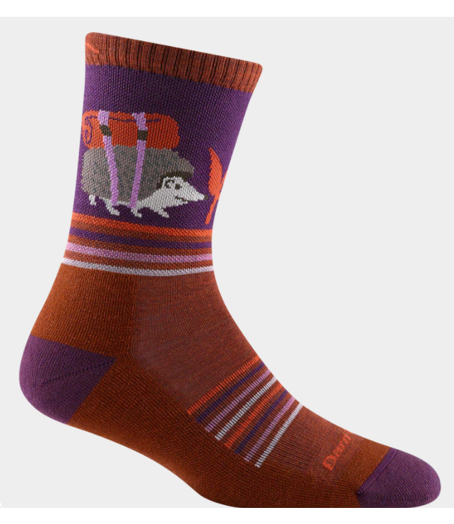 Darn Tough Darn Tough Women's Critter Club Micro Crew Lightweight Hiking Sock - 5001W