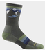 Darn Tough Darn Tough Men's Sunset Ridge Micro Crew Lightweight Hiking Sock - 1997M