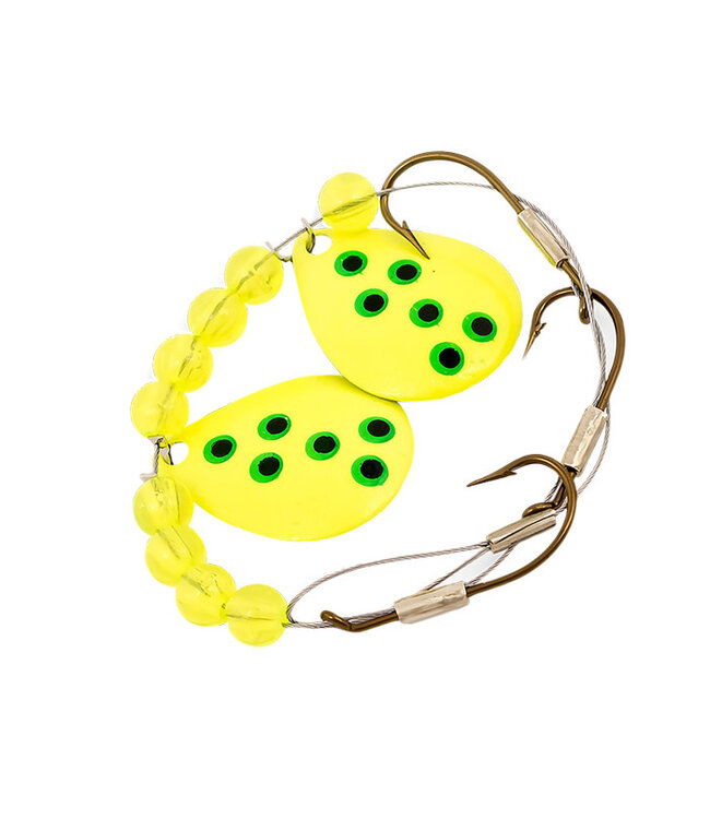 Lucky Strike Lucky Strike Worm Crawler Harness Spinner Lure