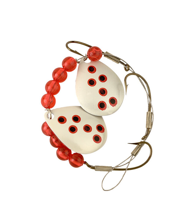 Lucky Strike Lucky Strike Worm Crawler Harness Spinner Lure