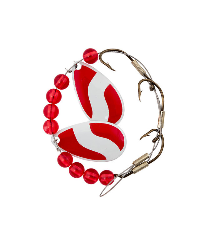 Lucky Strike Lucky Strike Worm Crawler Harness Spinner Lure