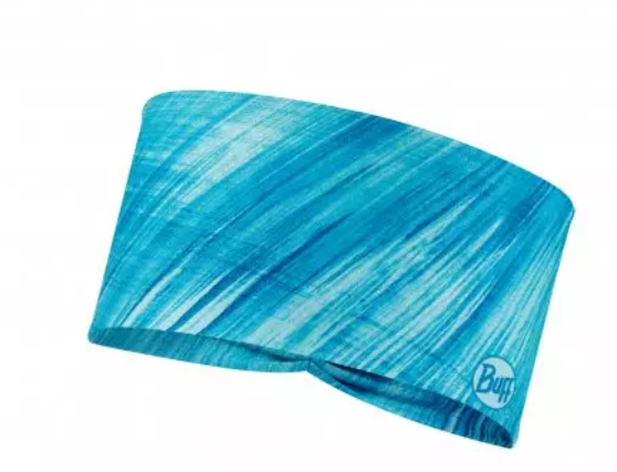 BUFF Coolnet UV Ellipse Headband Pixeline Turquoise