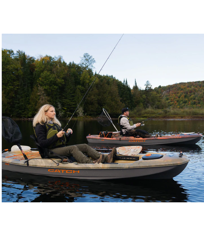 Pelican Pelican Catch Classic 100 Fishing Kayak - Outback/Magnetic Grey