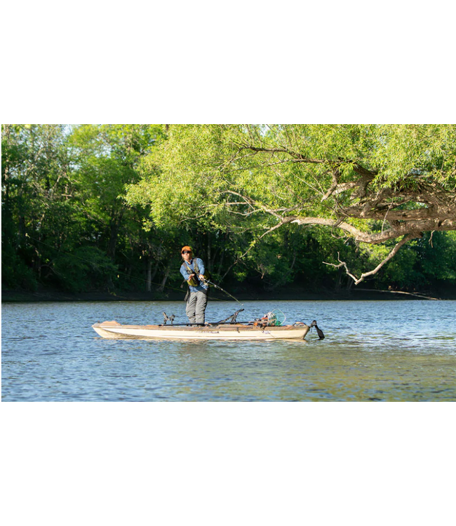 Pelican Pelican The Catch 130 HYDRYVE II Fishing Kayak - Sandstone/Sable