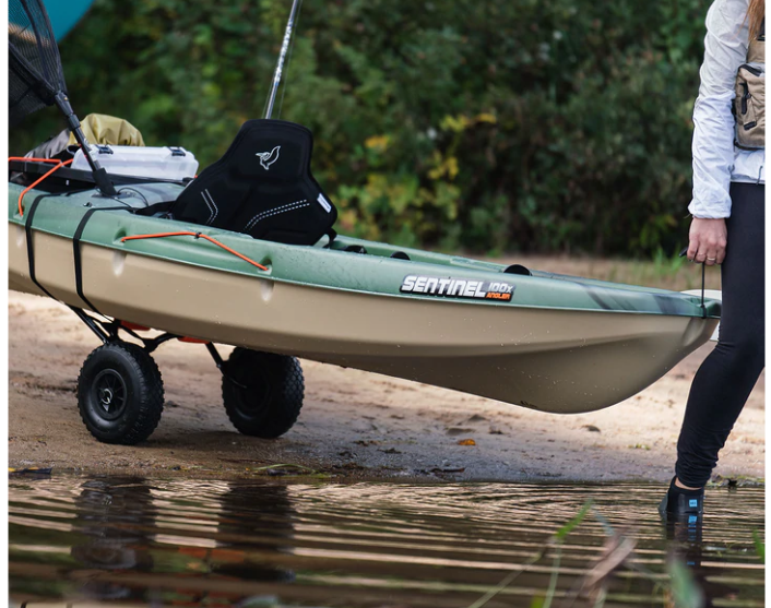 Pelican SUP/Canoe/Kayak Transport Cart - Great Lakes Outfitters