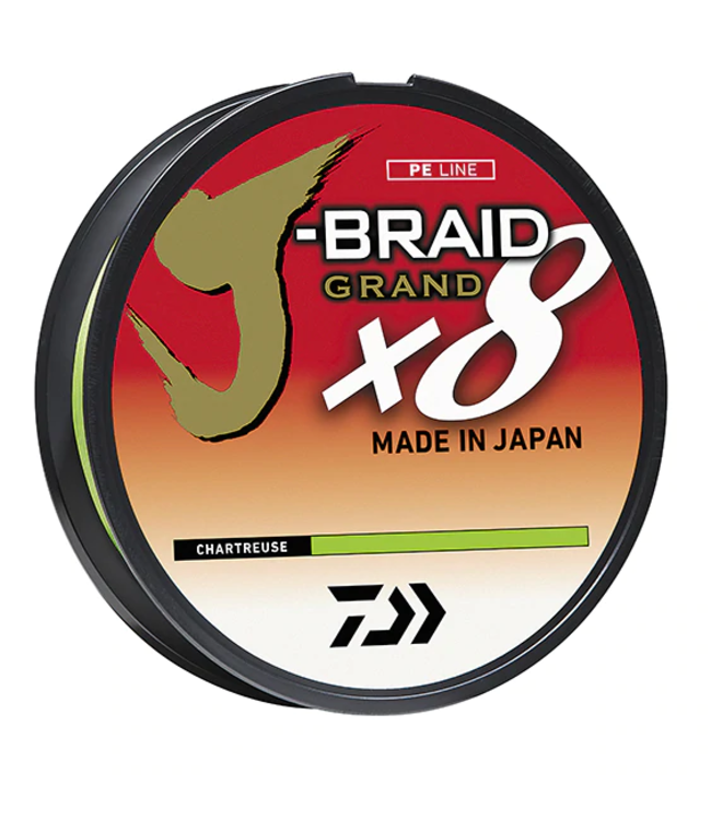 Daiwa Daiwa J-Braid x8 Grand 8 Strand Braided Line - 150yrds