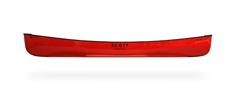 Abitibi & co. - Scott Canoe - Fiberglass Echo 14' Red