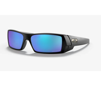 Oakley Gascan Matte Black w/Prism Sapphire Polarized Sunglasses