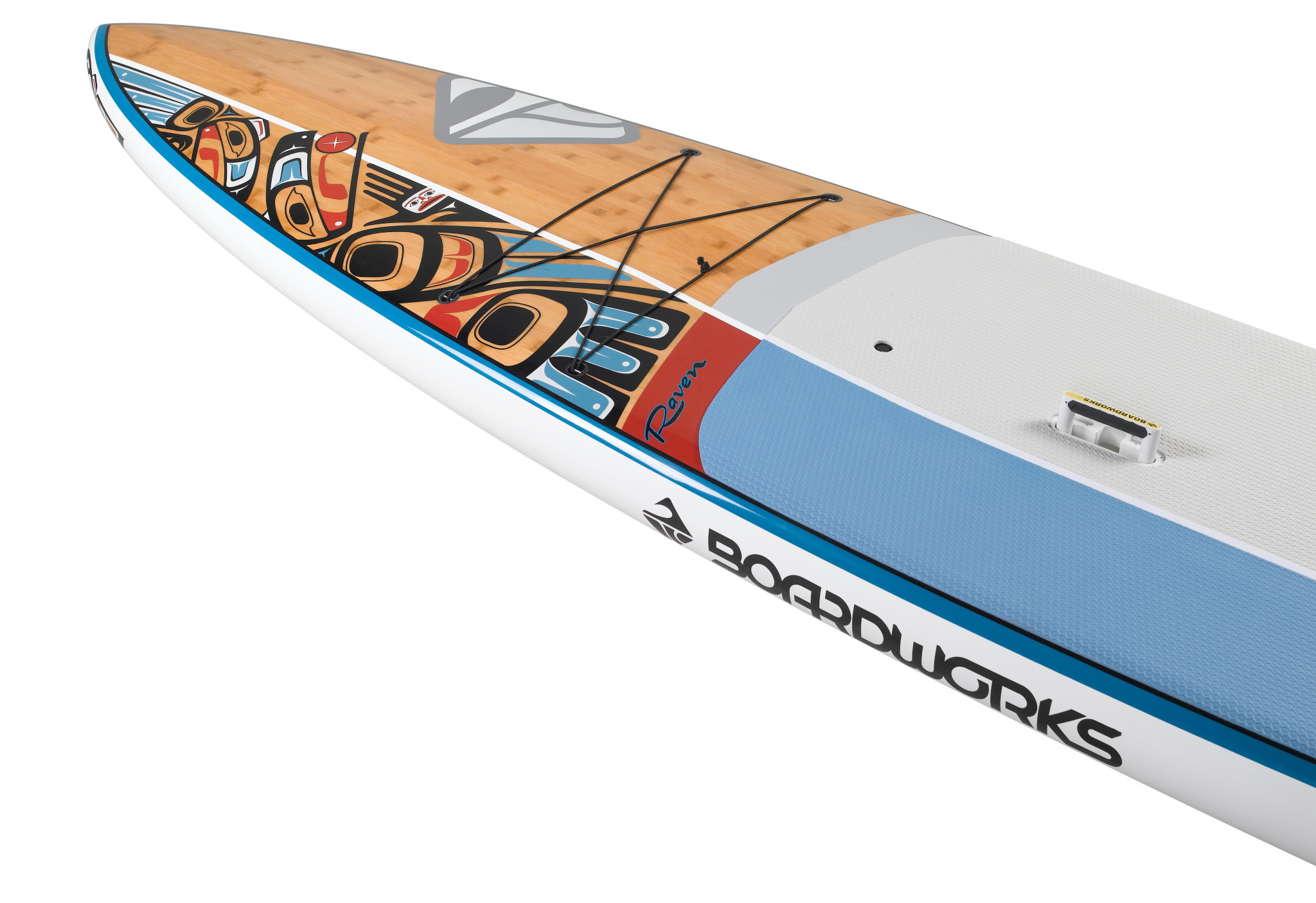 Boardworks Raven 12'6" Rigid SUP (Stand Up Paddleboard) Great Lakes