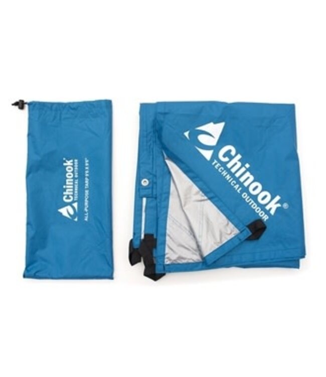 Chinook Chinook Silver Coated Tarp 9'10" X 12'10"