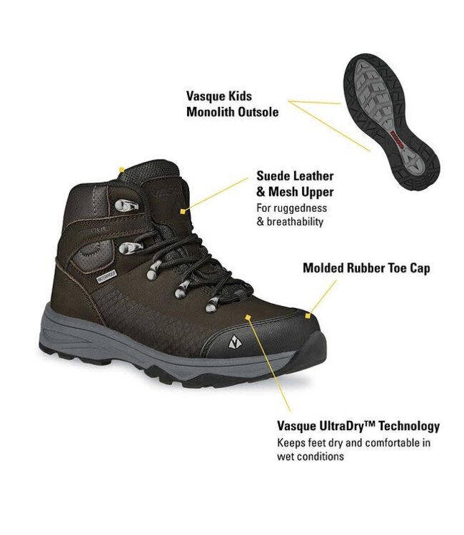 Vasque Vasque Kids St. Elias Ultra Dry Hiking Boot