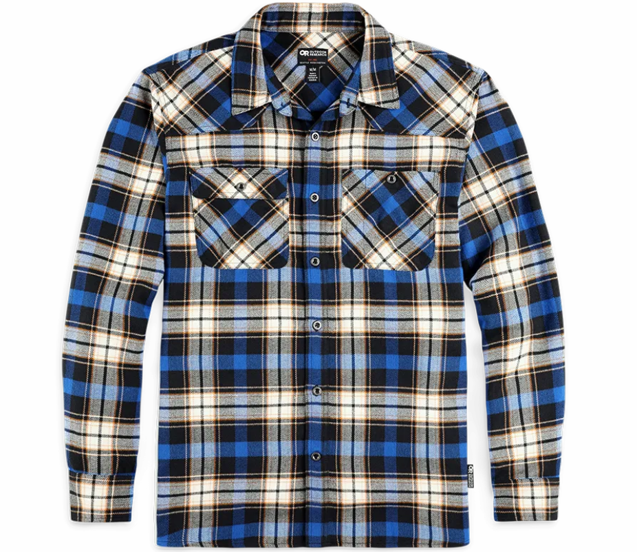 Outdoor Research Men's Feedback Flannel Shirt - Great Lakes Outfitters