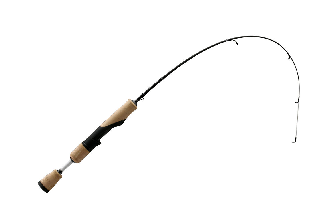 13 Fishing Omen Ice Rod - Solid Carbon Blank & Split Grip Handle