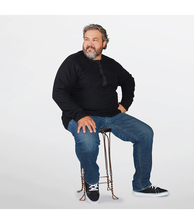 Stanfield's Stanfield's Men's Heritage Fleece Lined Heavy Weight Wool Henley