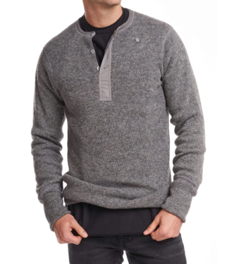 Stanfield's Stanfield's Men's Heritage Fleece Lined Heavy Weight Wool Henley