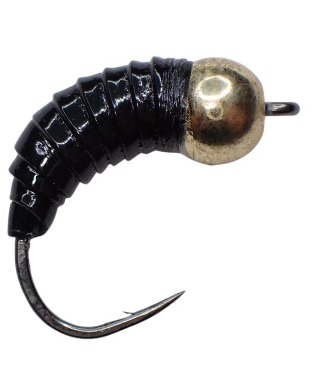 Simcoe Bug Si Flies Large 6.4mm Tungsten Simcoe Bug - Black UV Series