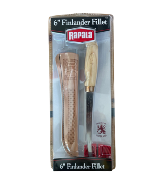 Rapala Rapala 6" Finlander Fillet Knife w/Sheath