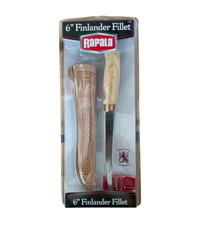 Rapala Rapala 6" Finlander Fillet Knife w/Sheath