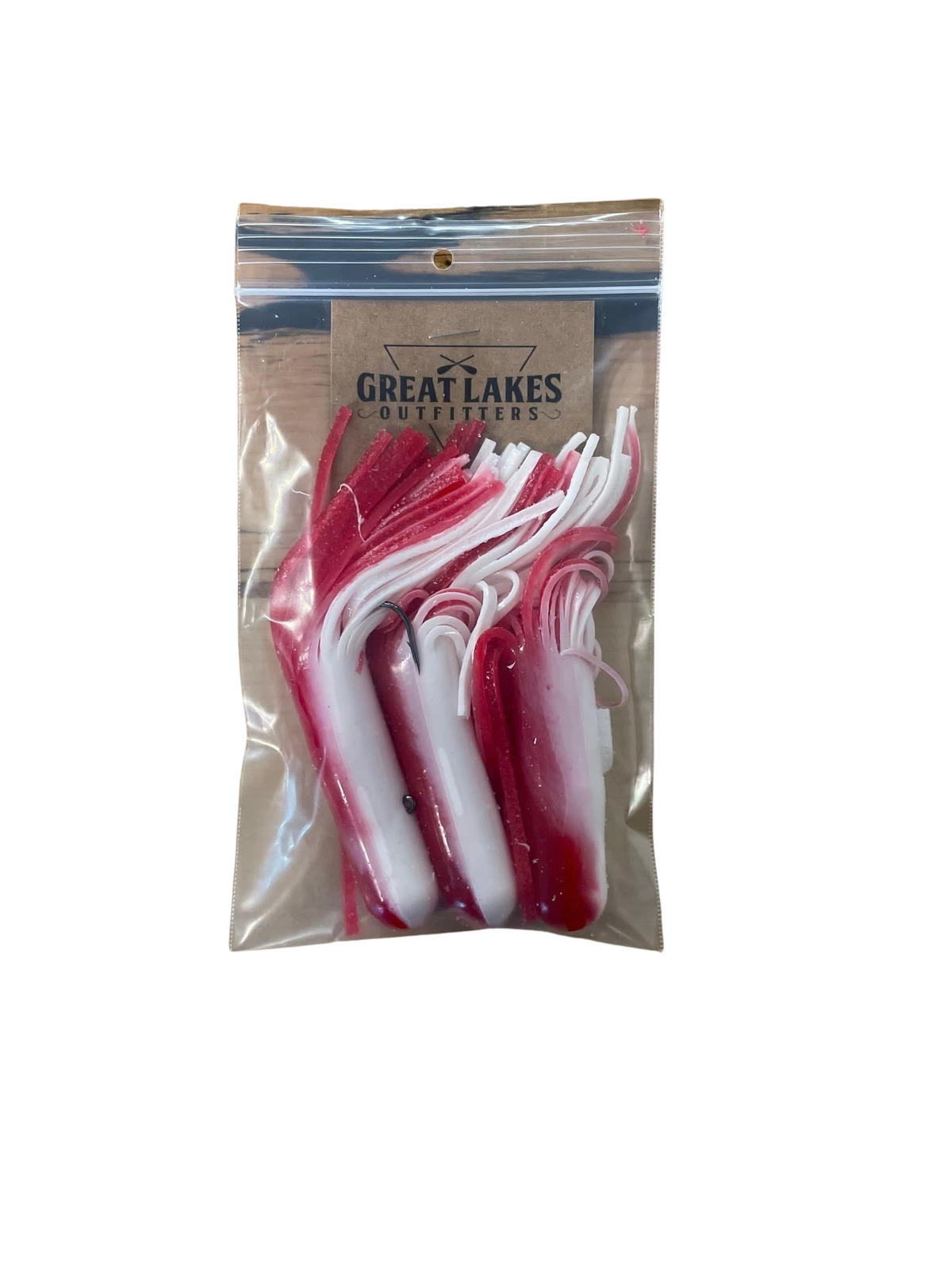 Great Lakes Lak'r Tak'r Tube - White/Red - Great Lakes Outfitters