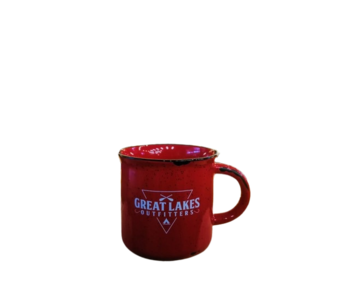 Great Lakes Outfitters Campfire 16oz Mug Red