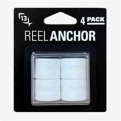 13 Fishing 13 Fishing Reel Anchor Wraps - 4 Wrap Bands per Pack - Great  Lakes Outfitters