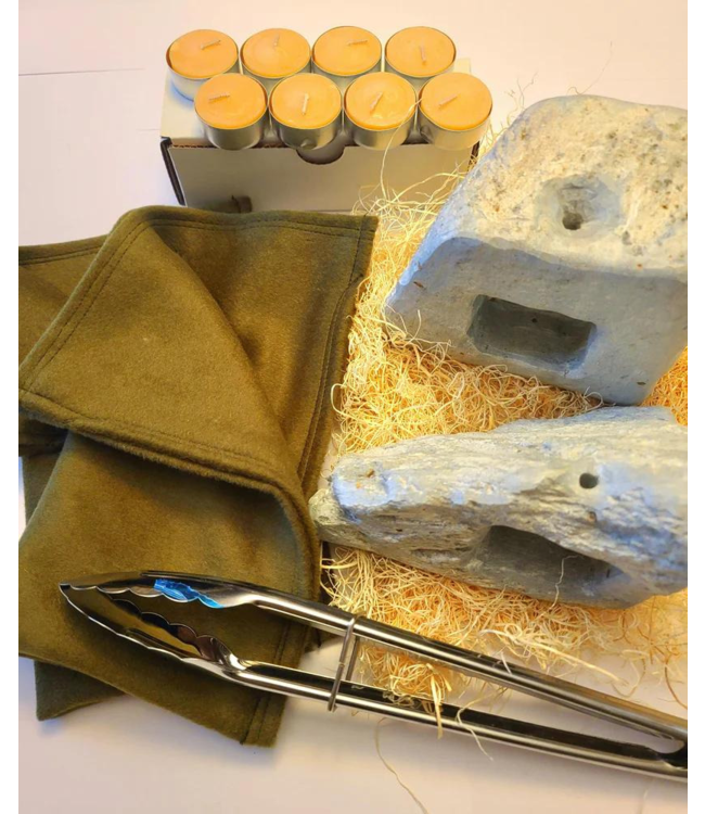 Hot Rock Hot Rock - Minature Soapstone Fireplace Kit