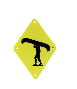 Chrismar Portage Sign - Small Diamond